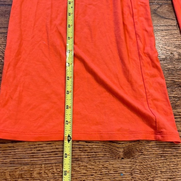 NWOT BRIGHT SUMMER CORAL STRAPLESS FLARE LEG JUMPSUIT - SIZE S - Picture 16 of 16